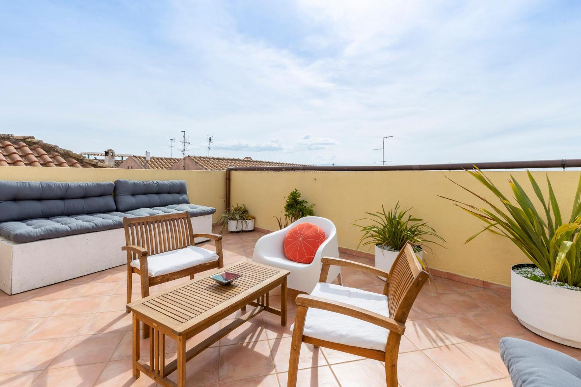Castello Attic Sunset Terrace Apartment Cagliari Exterior photo